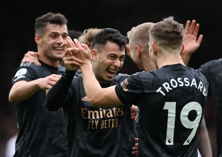 Hasil Fulham vs Arsenal:...