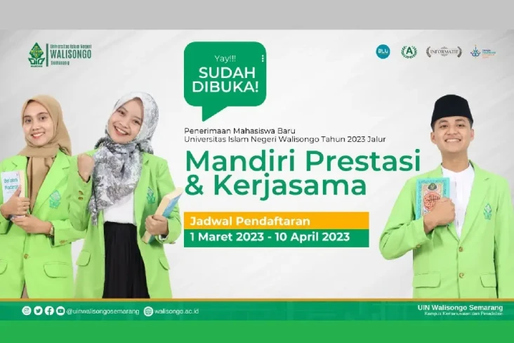 UIN Walisongo Buka Pendaftaran...