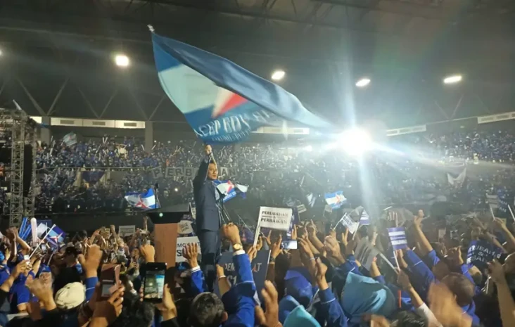 AHY Orasi di Senayan,...