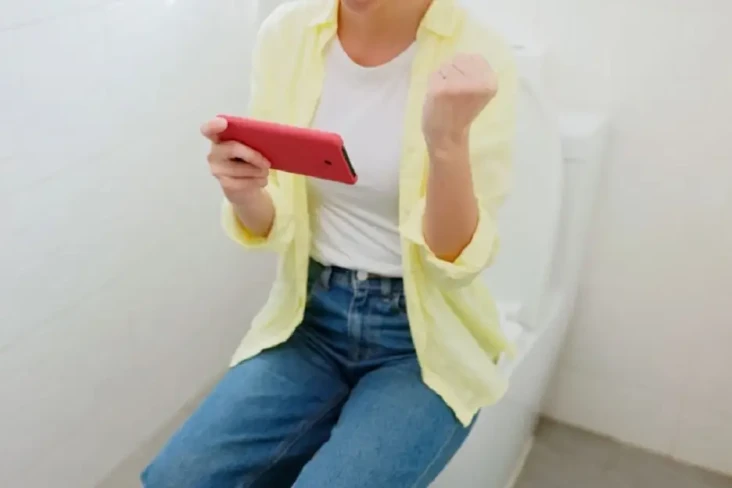 Main Gadget di Toilet...