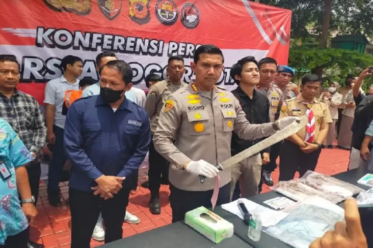 Tampang Pembacok Pelajar...