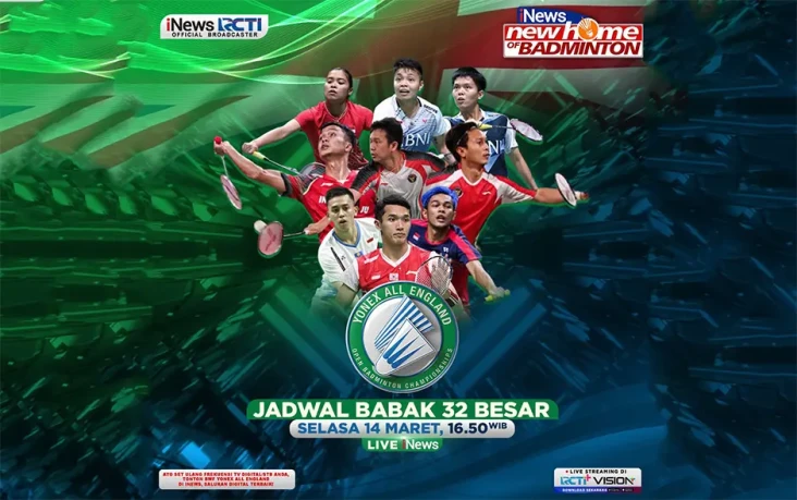Jadwal All England di...