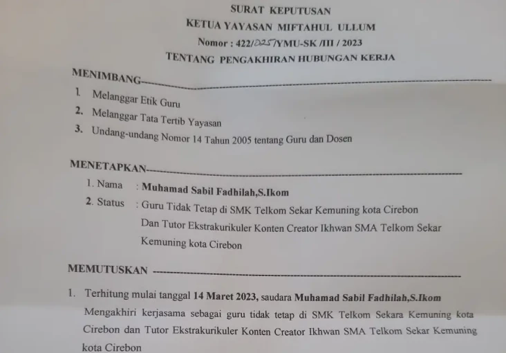 Guru SMK di Cirebon...