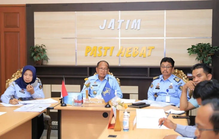 Kanwil Kemenkumham Jatim...