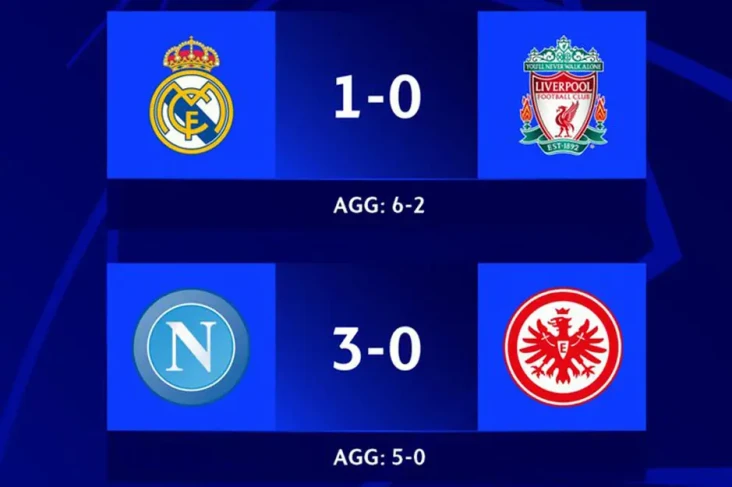 Hasil Leg 2 Babak 16...