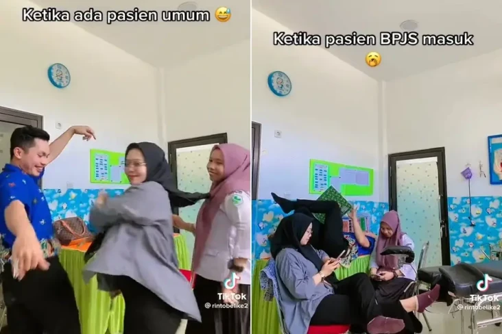 Viral! Nakes Bikin Konten...