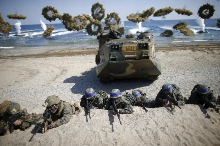 Korea Selatan dan AS...