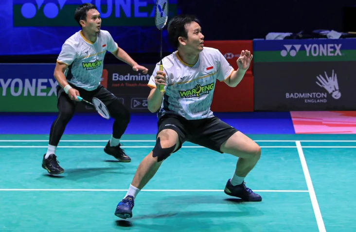Ahsan/Hendra dan Fajar/Rian...