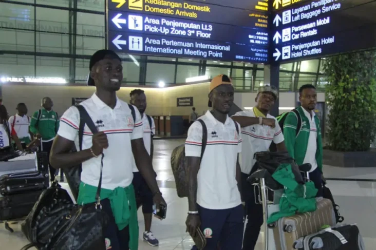 Timnas Burundi Tiba...