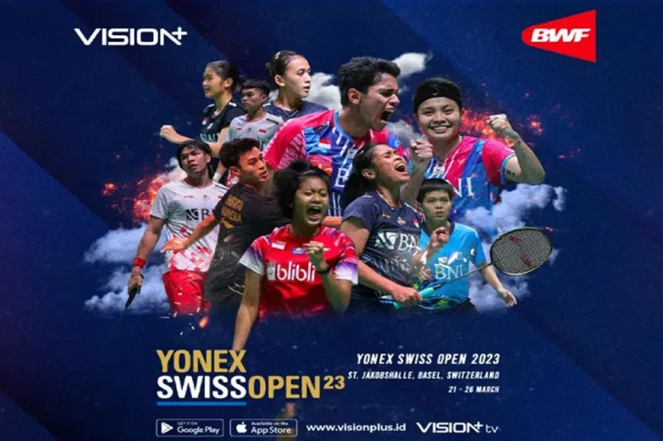 Live di Vision+ BWF...