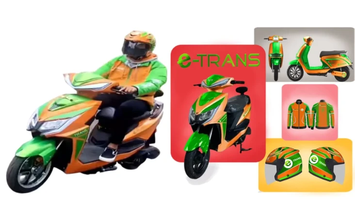 Ojol E-Trans Siap Setrum...