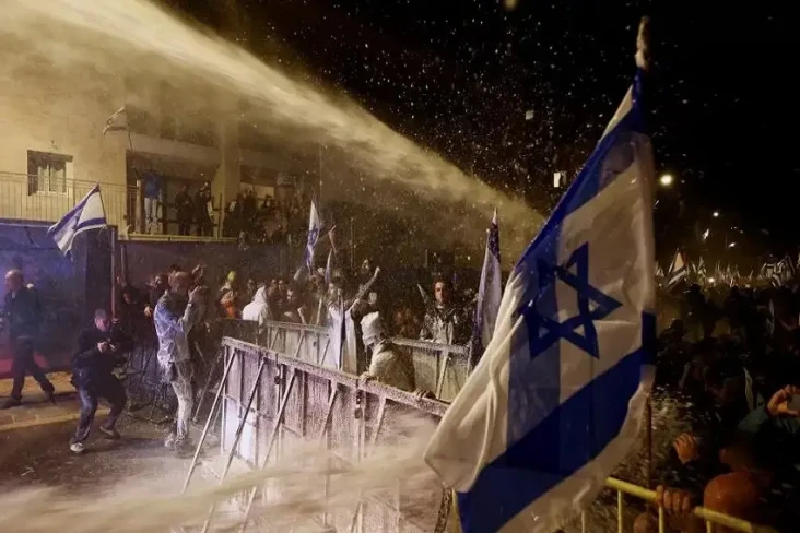 Demo Besar Guncang Israel...
