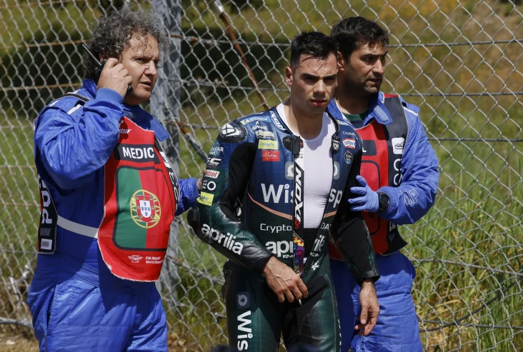 Gagal Finish di GP Portugal...