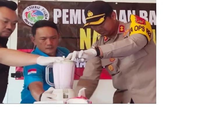 BNN dan Polres Musi...