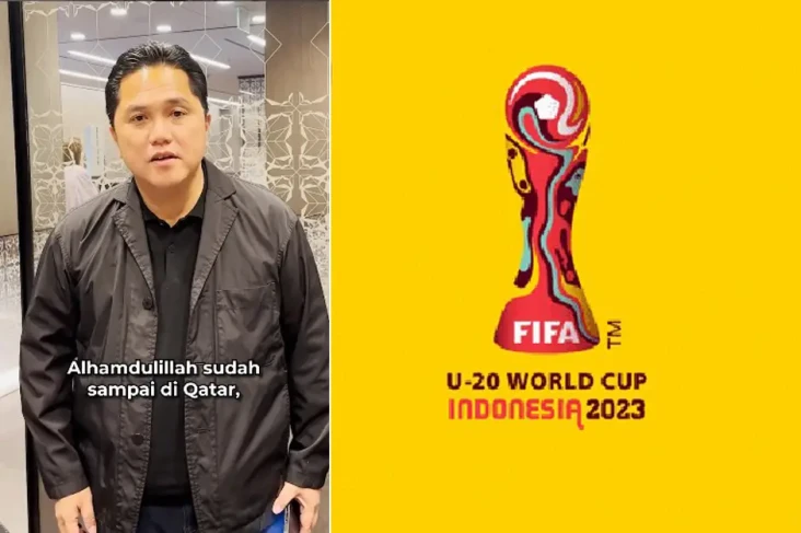 Ketum PSSI Erik Thohir...