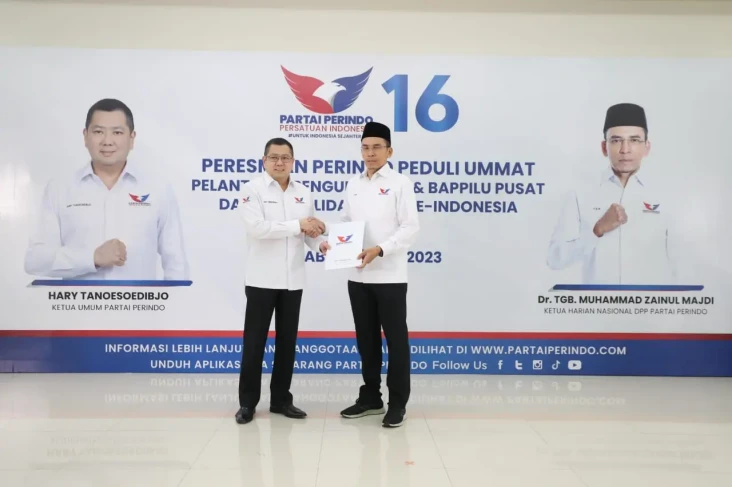 Resmikan Yayasan Perindo...