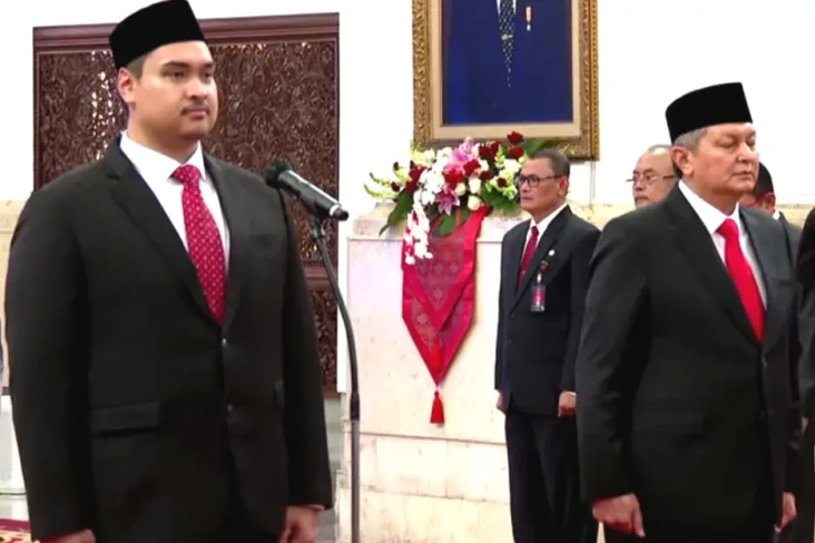 Dilantik Jokowi, Dito...