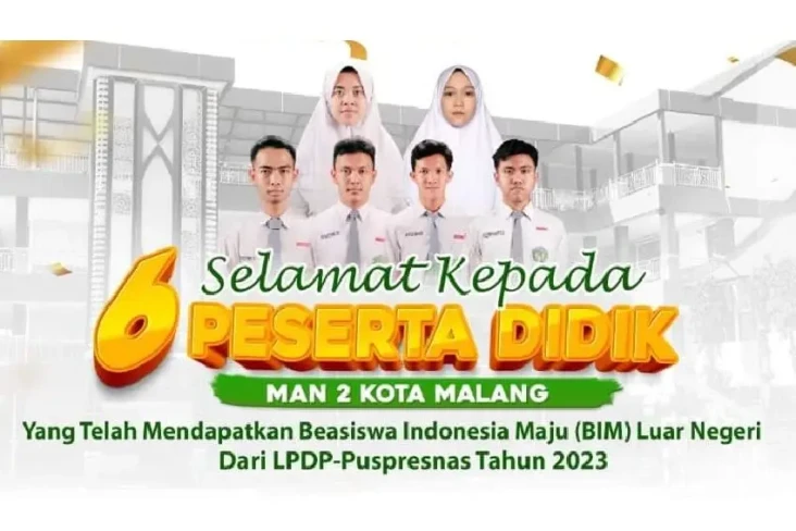 6 Siswa MAN 2 Kota Malang...