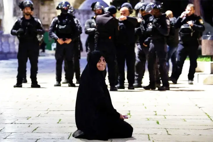 Biadab! Polisi Israel...