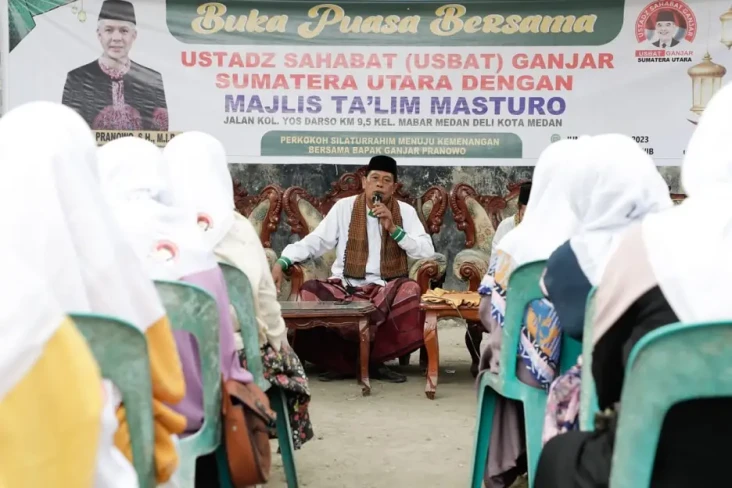 Usbat Ganjar Gelar Tausiyah...