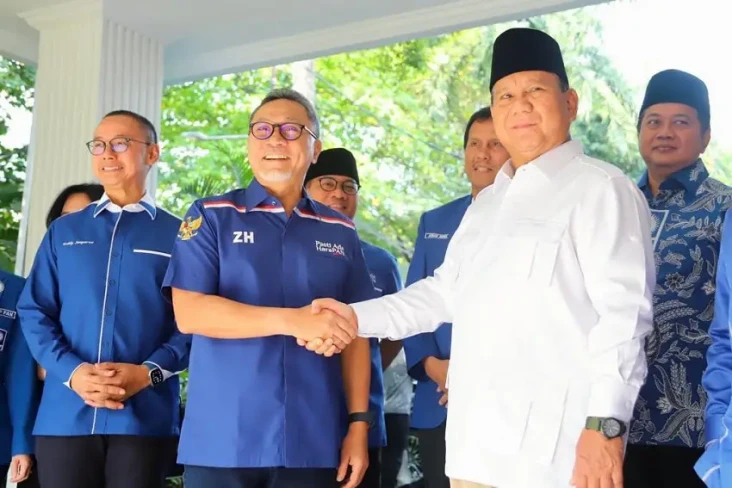 Bertemu Zulhas, Prabowo:...