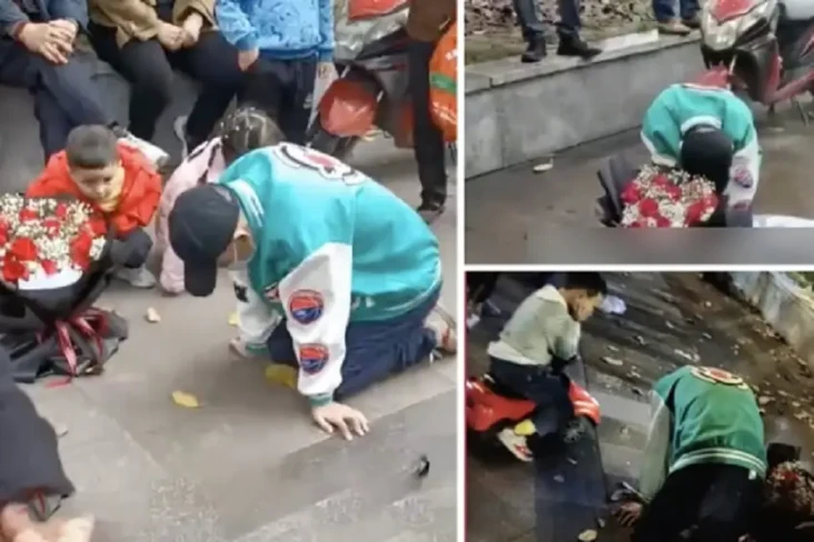 Aksi Pria Putus Cinta...