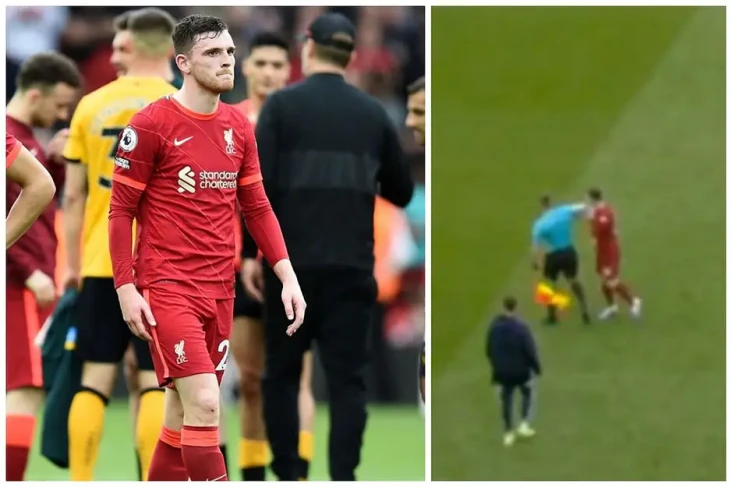 Andy Robertson Disikut...
