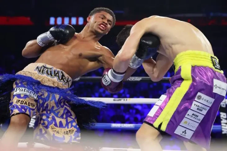 Menang TKO, Shakur Stevenson...