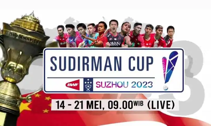 Jadwal Piala Sudirman...