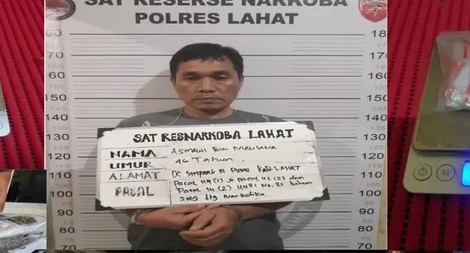 Kedapatan Edarkan Sabu...