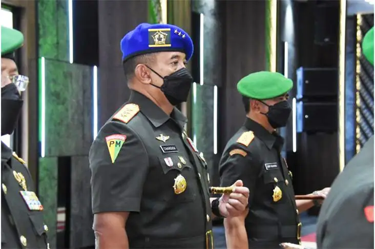 Karier Militer Chandra...