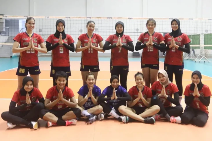 Skuad Voli Putri Indonesia...