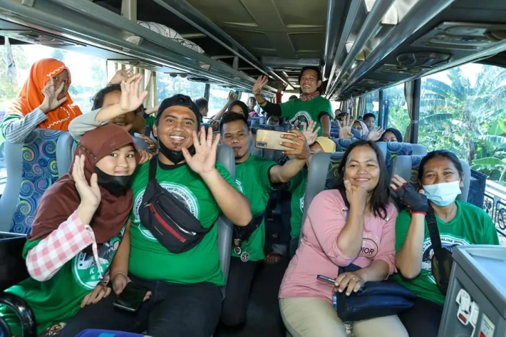 Gembiranya Ratusan Driver...