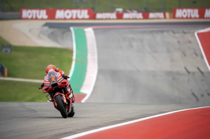 Francesco Bagnaia Terbiasa...
