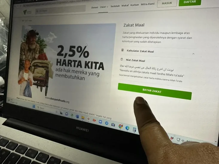 Cara Bayar Zakat Online...