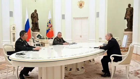 Putin Bertemu Menhan...