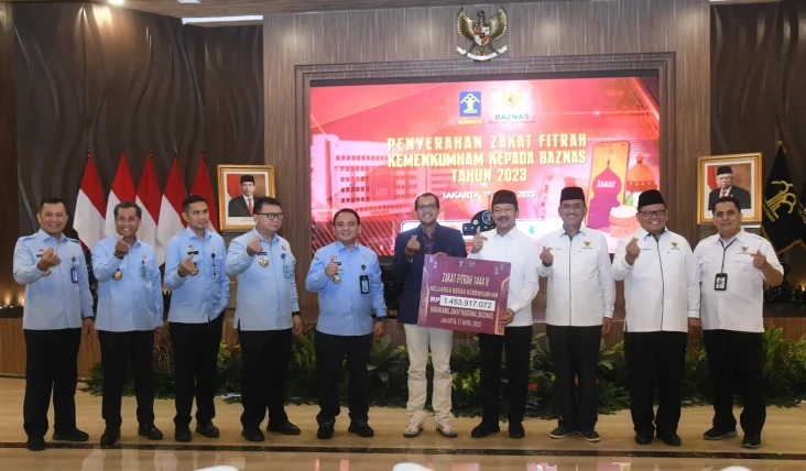 Kemenkumham Salurkan...