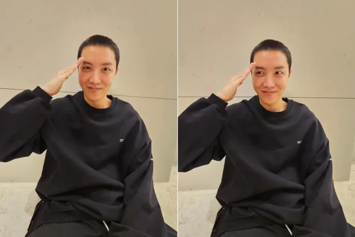 J-Hope BTS Pamer Rambut...