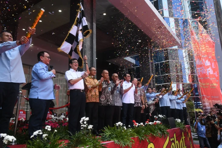 Yasonna Lepas Keberangkatan...