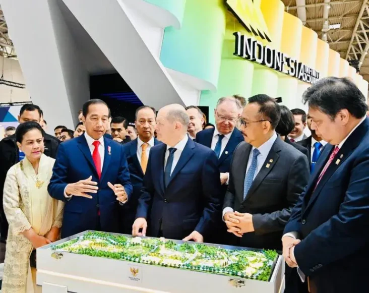 Jokowi dan Kanselir...