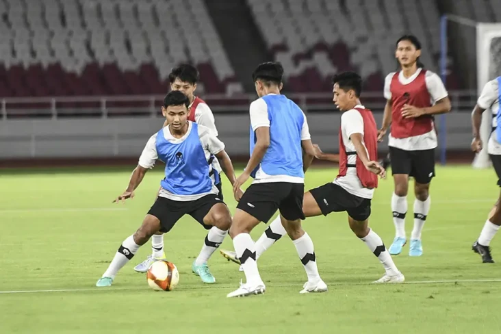 Pemain Timnas Indonesia...