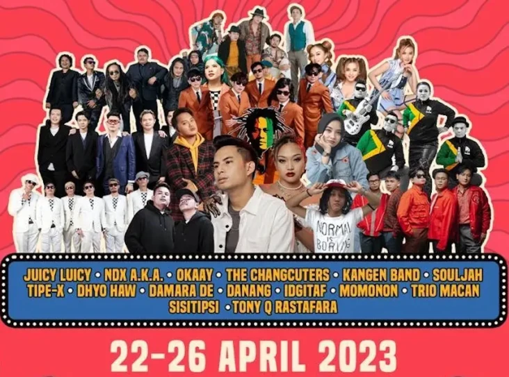 The Changcuters, Tipe-X,...
