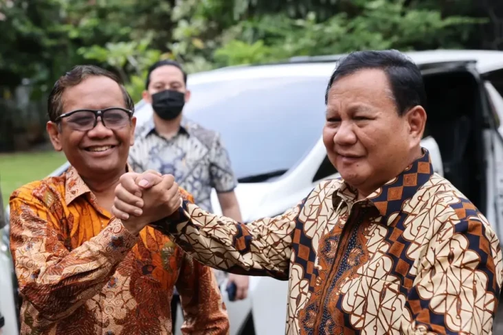 Bertemu Mahfud MD, Prabowo:...