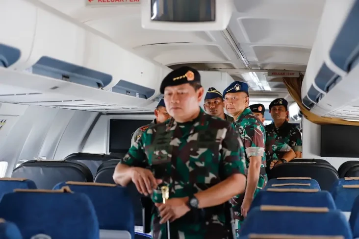 TNI AU Kirimkan Pesawat...