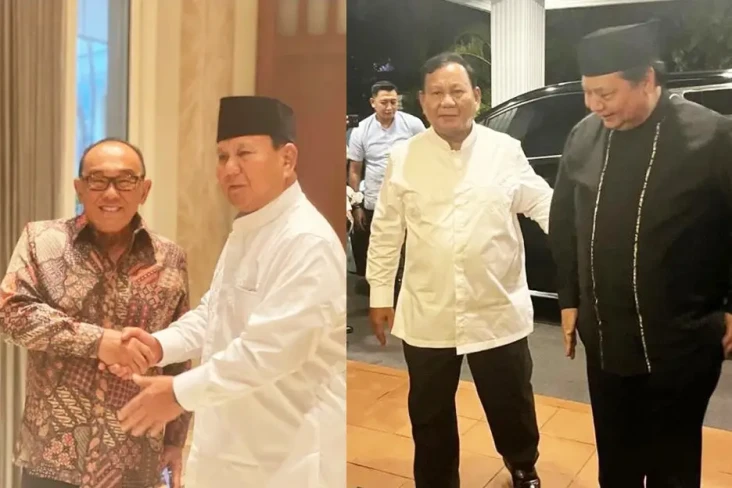 Pertemuan Prabowo-Airlangga...