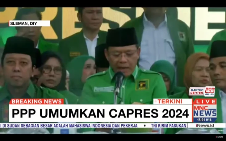 PPP Dukung Ganjar Pranowo...