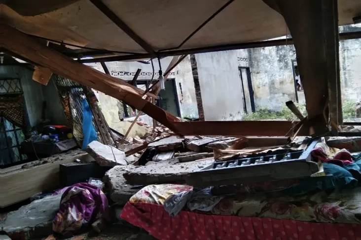 BNPB Catat 2 Rumah Rusak...