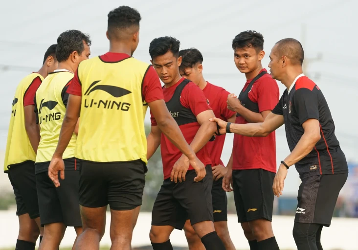 Ini Menu Latihan Timnas...