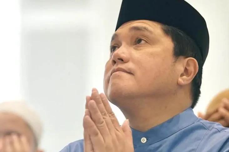 Ketum PSSI Erick Thohir...
