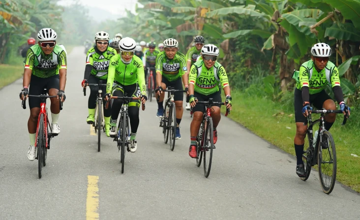 Group Ride ke-6 GFNY...